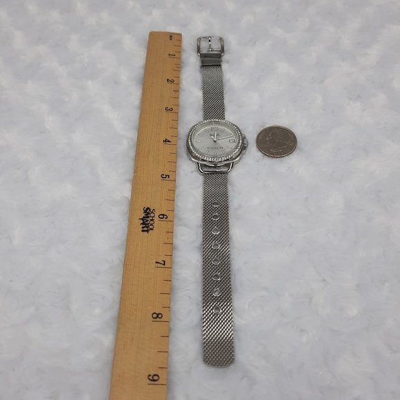 Coach Women's Tatum Watch/Silvertone mesh bracelet - Picture 10 of 10